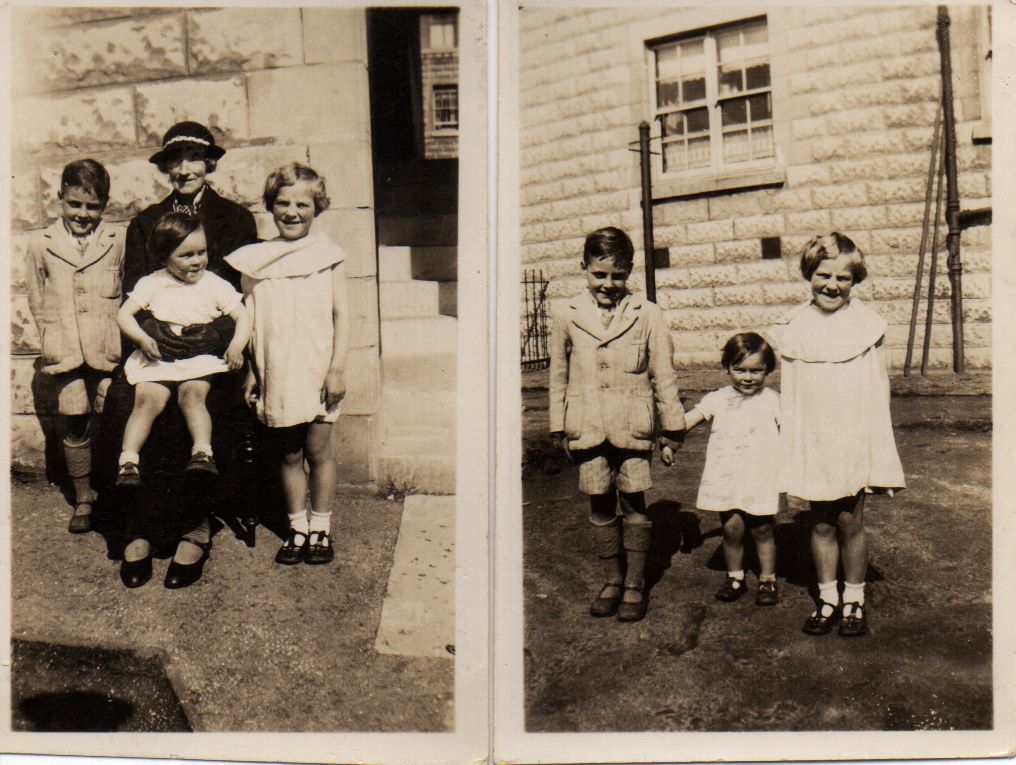 Nana Henderson with Margaret's children